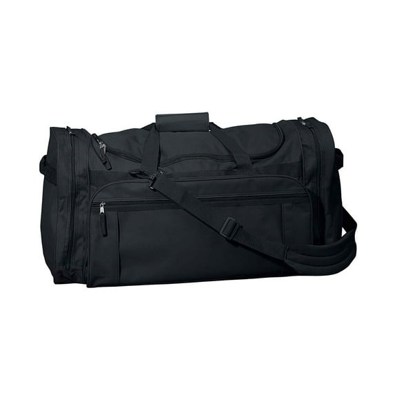 Liberty Bags Explorer Black Strap Large Duffel Bag, Style 3906L