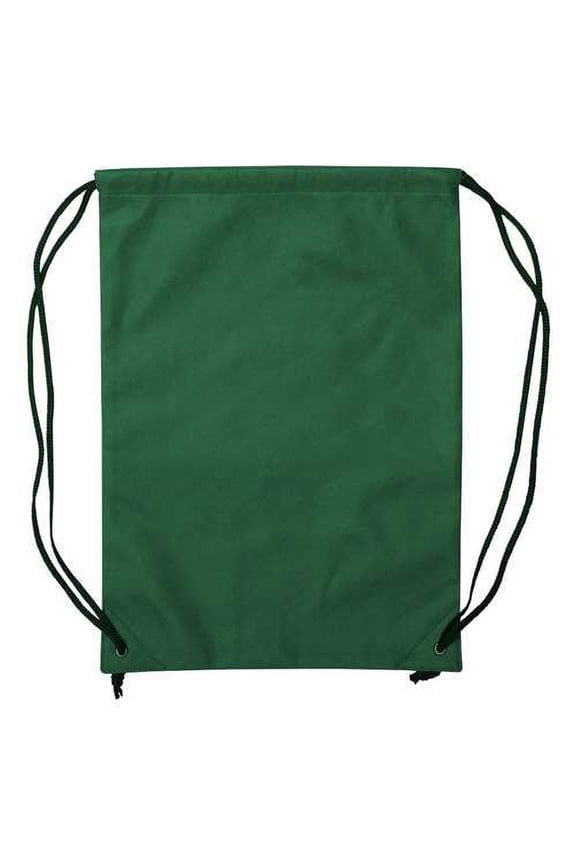 - Non-Woven Drawstring Backpack - A136 - Green - Size: One Size