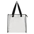 thumbnail image 1 of OAD Clear Zippered Tote with Full Gusset, 1 of 2