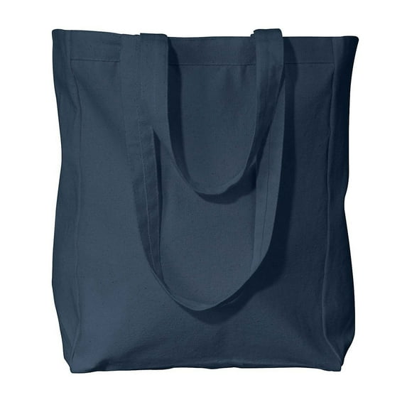 Liberty Bags Susan Bottom Gusset Cotton Canvas Tote Bag, Style 8861