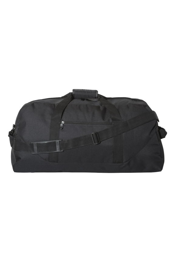Travel Duffel Bag, 30" Extra Large Duffle Bag, Foldable Weekender Bag with Shoes Compartment, One Size, Black
