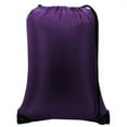 thumbnail image 1 of Liberty Bags - Value Drawstring Backpack - 8886 - Purple - Size: One Size, 1 of 3