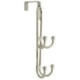 thumbnail image 1 of Liberty Ball End 4-Prong Over-The-Door Hook, Satin Nickel, 1 of 2