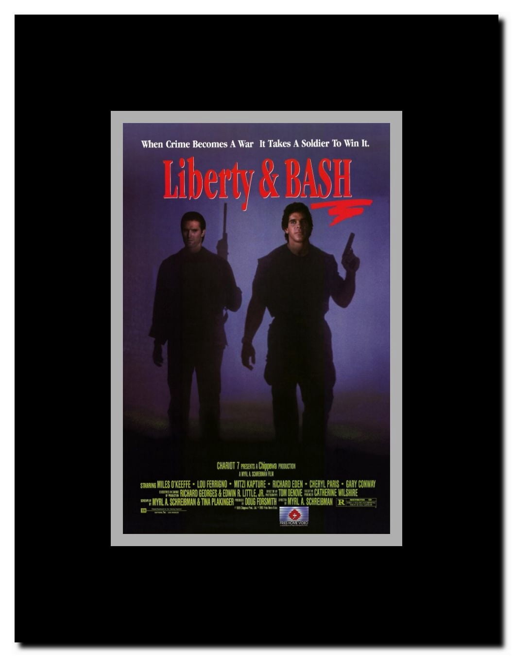 Liberty & Bash Framed Movie Poster