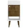 thumbnail image 1 of Liberty Bathroom Vanity with Sink & Shelf in White & Rustic Brown, 36.41 x 17.71 x 17.71 in., 1 of 1