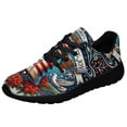 thumbnail image 1 of Liberty Bell ChriStas Shoes Sneakers for Women Men Black Size 8, 1 of 7