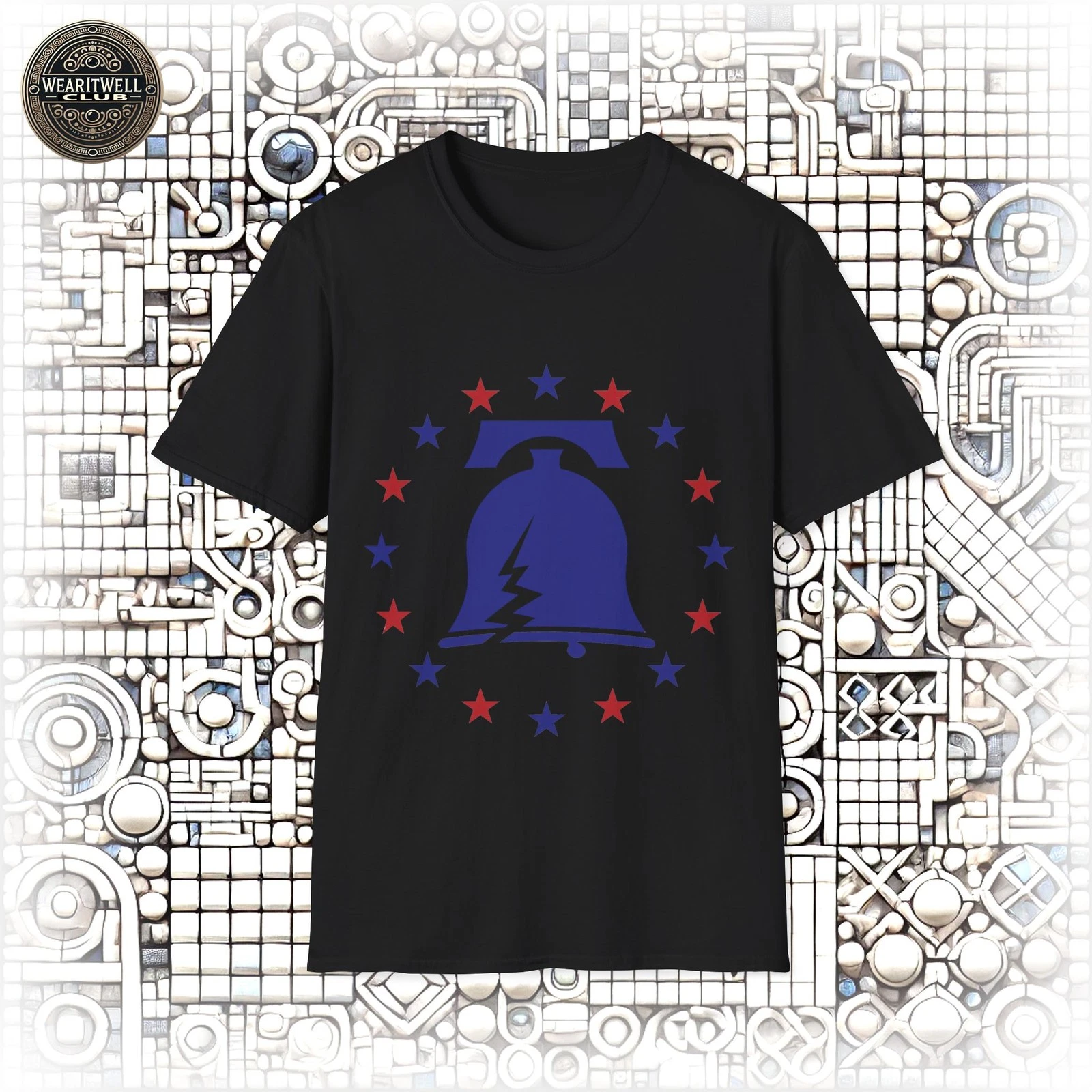 Liberty Bell Crack Icon Unisex T-Shirt - Walmart.com