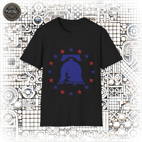 Liberty Bell Crack Icon Unisex T-Shirt - Walmart.com