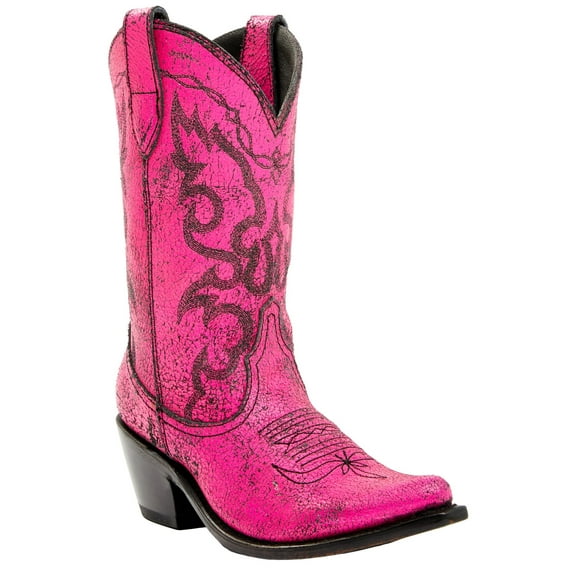 Liberty Black Women's Boot Barn Sienna Distressed Western Snip Toe - BBLB-711219 5 1/2 M  US