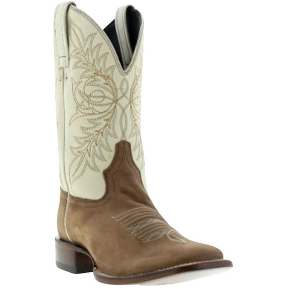 Liberty Black Women's Botas Caborca For Embroidered Leaf Western Boot Broad - SL-MEA089 E 7 1/2 M US