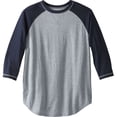 thumbnail image 1 of Liberty Blues Men's Big & Tall Crewneck Raglan Tee, 1 of 2