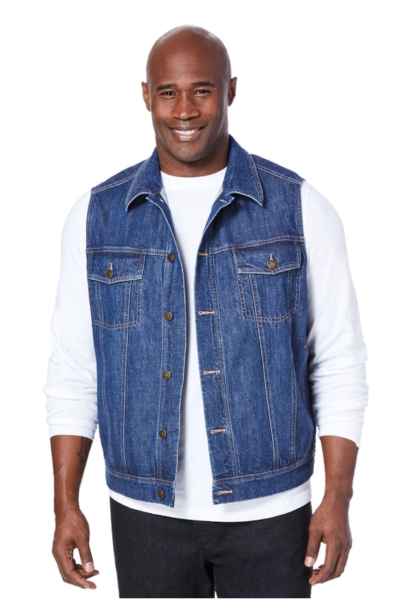Men's Big & Tall ™ Denim Vest