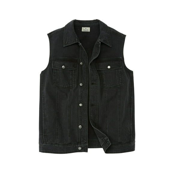 Liberty Blues Men's Big & Tall  Denim Vest