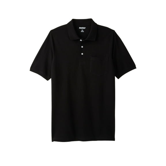 Liberty Blues Men's Big & Tall Longer-Length Shrink-Less Piqué Polo