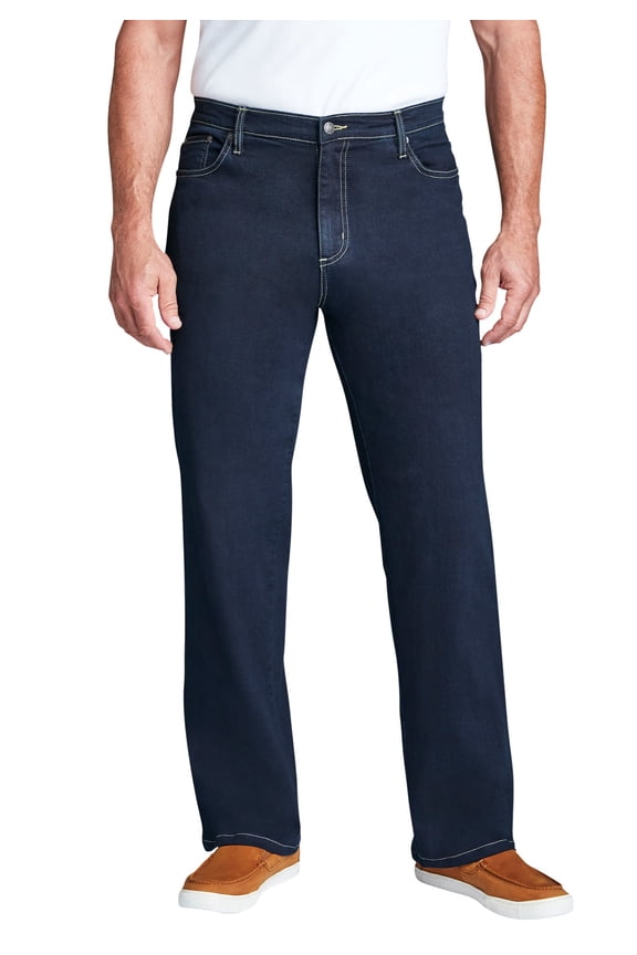 Men's Big & Tall Loose Fit 5-Pocket Stretch Jeans