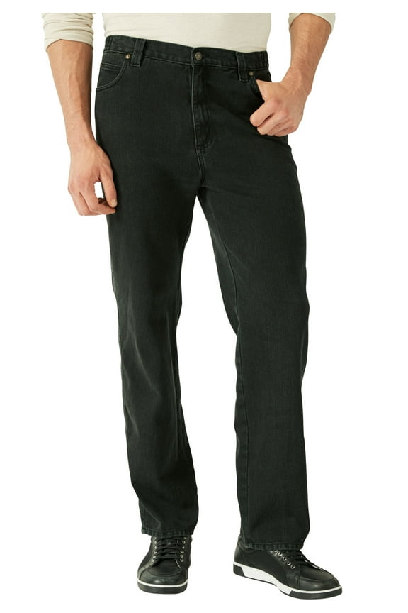 Men's Big & Tall  Loose-Fit Side Elastic 5-Pocket Jeans