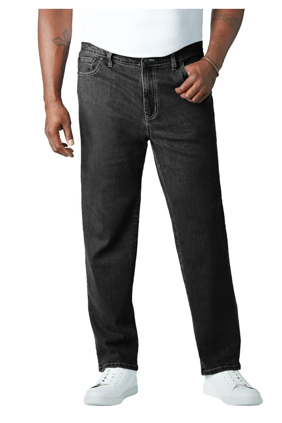 Men's Big & Tall Relaxed-Fit Stretch 5-Pocket Jeans
