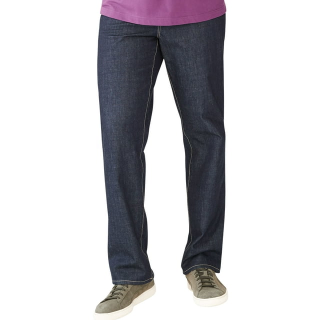 Liberty Blues Men's Big & Tall  Relaxed-Fit Stretch 5-Pocket Jeans