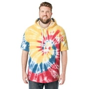 LIBERTY BLUES Men's Big & Tall Short-Sleeve Hoodie