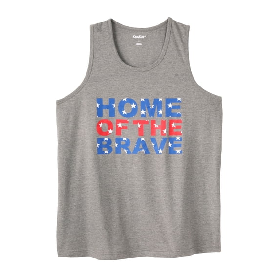 Liberty Blues by KingSize Men's Big & Tall Americana Tank