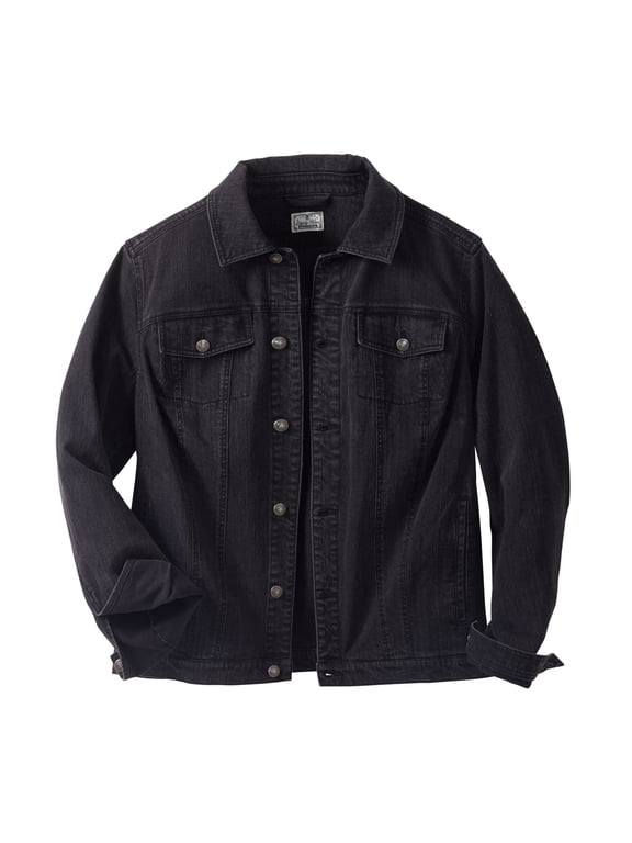 by KingSize Men's Big & Tall Denim Jacket