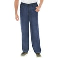 thumbnail image 1 of Liberty Blues by KingSize Men's Big & Tall Lightweight Comfort Side-Elastic 5-Pocket Jeans, 1 of 6