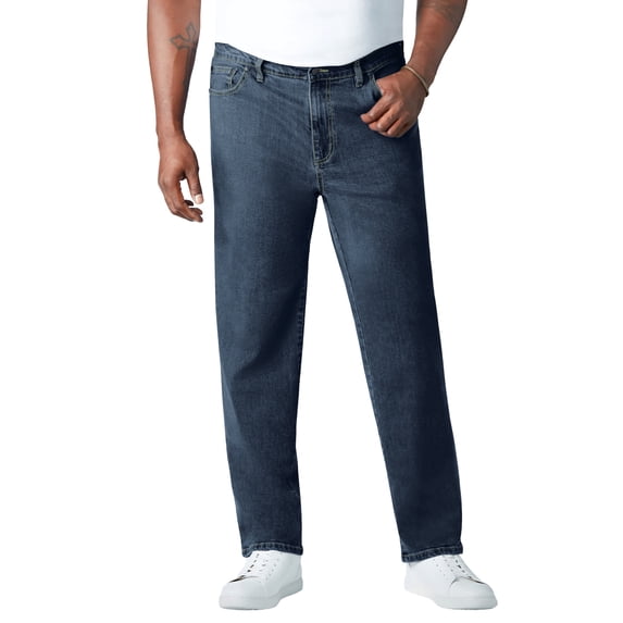 Liberty Blues by KingSize Men's Big & Tall Relaxed-Fit Stretch 5-Pocket Jeans