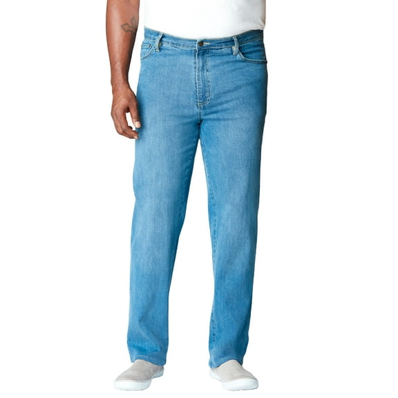 Liberty Blues by KingSize Men's Big & Tall Relaxed-Fit Stretch 5-Pocket Jeans