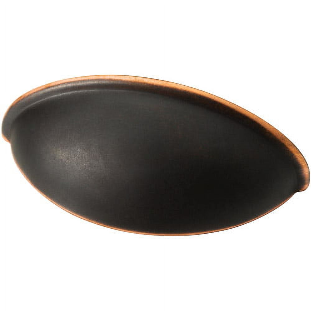 Liberty PN0601V-VBC Bronze w/ Copper Highlights  2 1/2" Cup Style Cabinet Drawer Pull