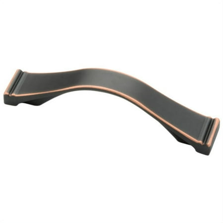 Liberty Bronze with Copper Highlights 3"/96mm Dual-Mount Channel Pull