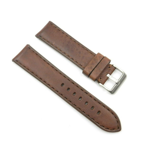 Liberty Brown Calf Heavy Duty Leather 24mm Watch Strap