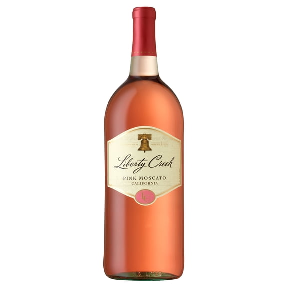 Liberty Creek Pink Moscato Rose Wine, 1.5L Bottle