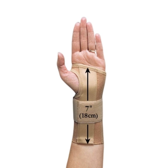 Liberty Elastic Wrist Orthosis, Short, Right, Small