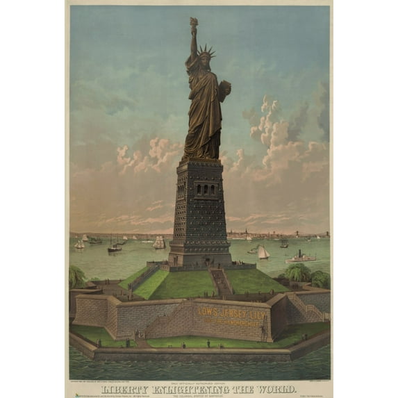 Liberty Enlightening the World Mini Poster 12" x 18"