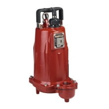 Liberty FL104M-2, Submersible Effluent Pump, 1 HP, 440-480 Volts, 3 Phase, 2" NPT Discharge With 1-1/2" NPT Flange, 106 GPM Maximum, 90 ft Maximum Head, Manual, 25 ft Cord
