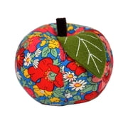 Liberty Fabrics Cosmo Flower Apple Pin Cushion