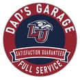 thumbnail image 1 of Liberty Flames 16" x 16" Dad's Garage Wood Sign, 1 of 1