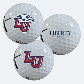 Liberty Flames Logo Edition Taylormade Distance+ Golf Balls 12-Pack (Dozen)