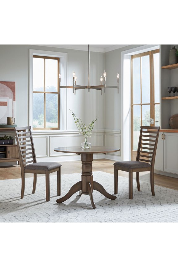 Brook Bay 3 Piece Drop Leaf Set - Brown