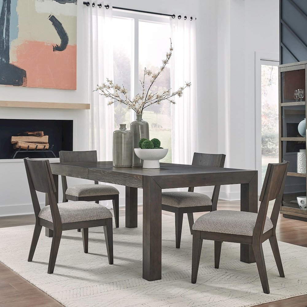 Liberty Furniture 5 Piece Rectangular Table Dining Set with 4 ...