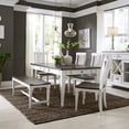 thumbnail image 1 of Liberty Furniture Allyson Park 6 Piece Rectangular Table Dining Room Set White, 1 of 15