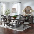 thumbnail image 1 of Liberty Furniture Grant Park 7 Piece Trestle Table Set - Brown, 1 of 9