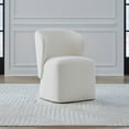 thumbnail image 1 of Liberty Furniture Accent Dining Chair with Castors - Rounded Arm - Ivory, 1 of 11
