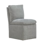 Liberty Furniture Industries, Inc. Accent Dining Chairs with Castors - Sapphire Upholstry - Set of Four