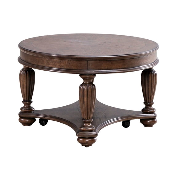 Liberty Furniture Allington Opt 3 Piece Set for Living Room - Cocktail Table, 2 Round End Tables