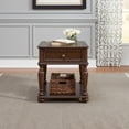 thumbnail image 1 of Liberty Furniture Allington Rectangular End Table - Brown, 1 of 12