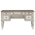 thumbnail image 1 of Liberty Furniture Antique Rustic Weathered Table Set White, 1 of 5