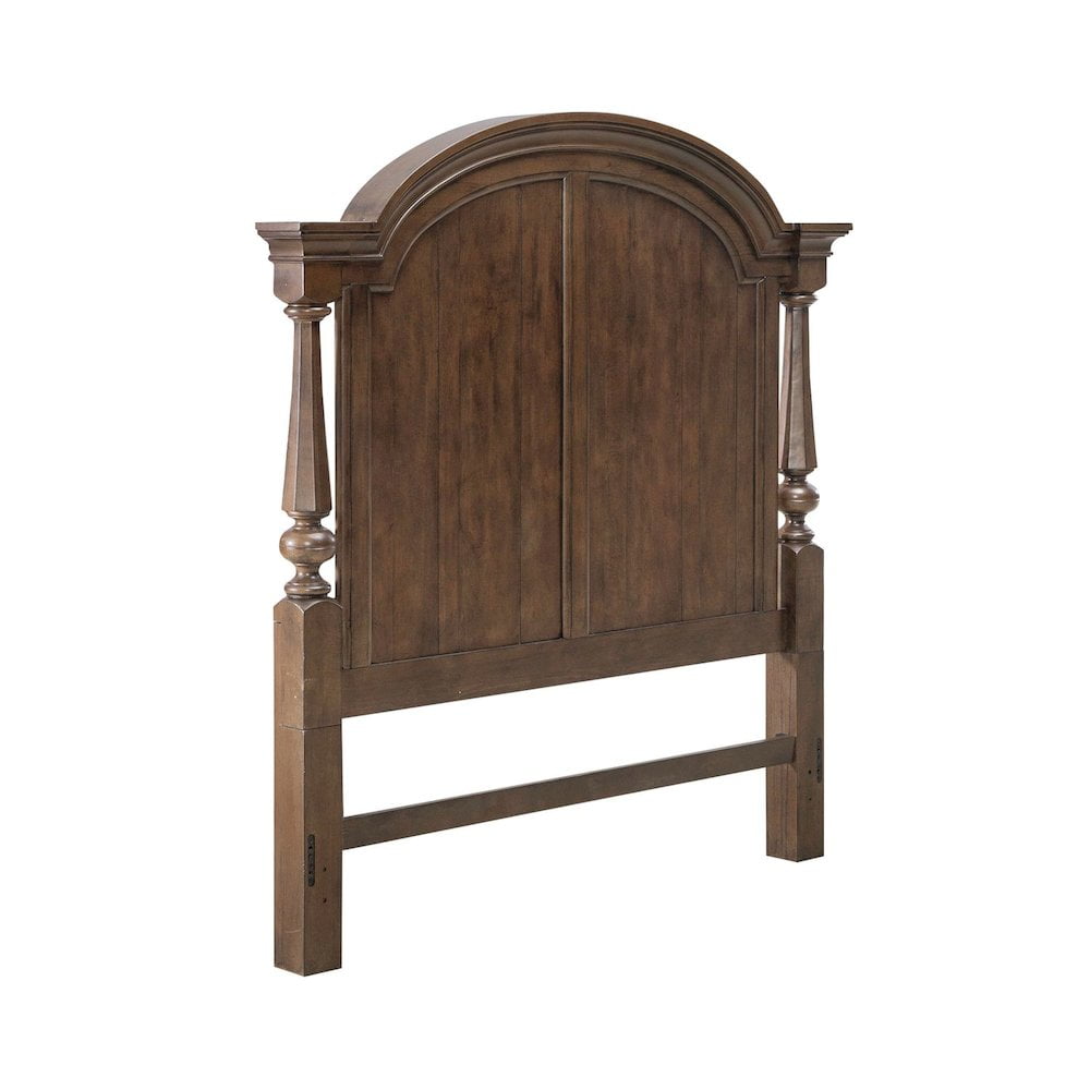 Liberty Furniture Industies, INC Arden Road Queen Arched Poster Bed Headboard - Satin Cherry