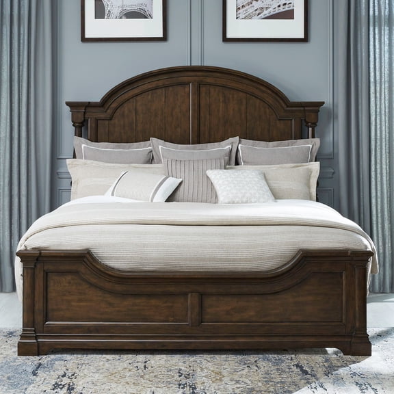Liberty Furniture Arden Road Queen Poster Bed - Cherry