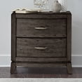 thumbnail image 1 of Liberty Furniture Avalon Bedroom Nightstand with Charging Station - Brown, 1 of 11